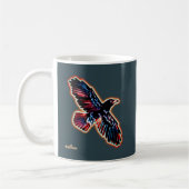 Iridescent Raven Kaffeetasse (Links)