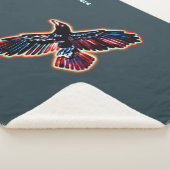 Iridescent Raven Sherpadecke (3/4)
