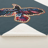 Iridescent Raven Sherpadecke (3/4)