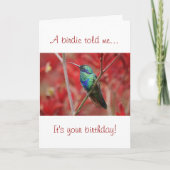 Iridescent Shine Karte (Vorderseite)