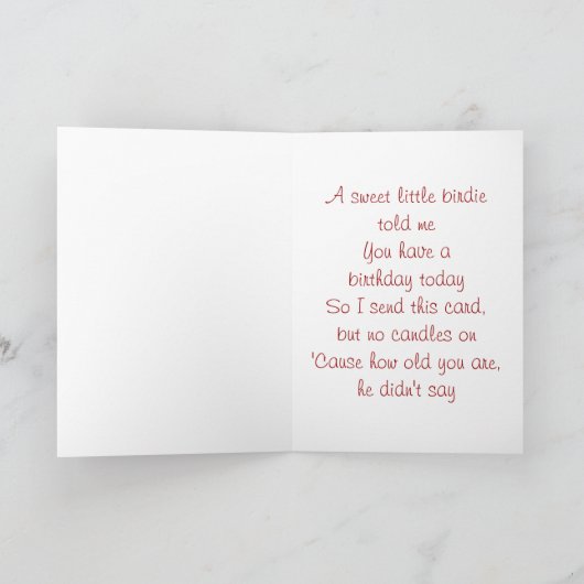 Iridescent Shine Karte (Innenseite)