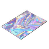 Iridescent Shiny Metallic Fabric, Skriptname Notizblock (Linke Seite)