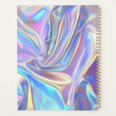 Iridescent Shiny Metallic Fabric, Skriptname Planer (Rückseite)