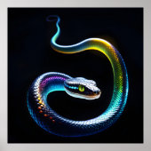 Iridescent Snakes Poster (Vorne)