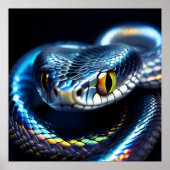 Iridescent Snakes Poster (Vorne)
