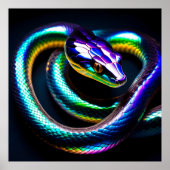 Iridescent Snakes Poster (Vorne)
