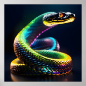 Iridescent Snakes Poster (Vorne)
