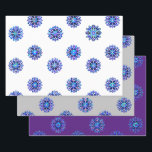 Iridescent Snowflakes Weihnachten Hanukkah Geschen Geschenkpapier Set<br><div class="desc">Dieses schöne Schneeflottpapier ist perfekt für Ihre Urlaubsgeschenke,  egal welchen Winterurlaub Sie feiern. Schneeflocken mit unterschiedlichem Hintergrund sind für jeden Winterurlaub geeignet. Vielen Dank für Ihre Aufmerksamkeit; wir schätzen Ihr Geschäft im Paws Charming Shop!</div>
