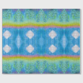 Iridescent, Sparkly, Rainbow Light Geschenkpapier (Flach)