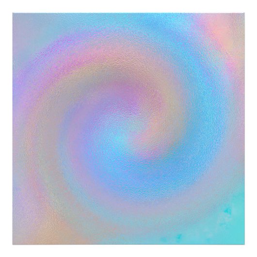 Iridescent Spiral Fotodruck (Vorne)