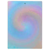 Iridescent Spiral Klemmbrett (Rückseite)