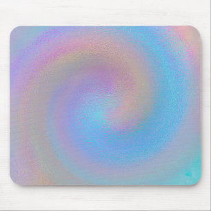 Iridescent Spiral Mousepad