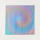 Iridescent Spiral Wandteppich (Vorderseite (Horizontal))