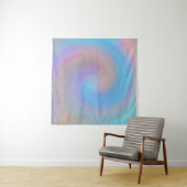 Iridescent Spiral Wandteppich (Beispiel)
