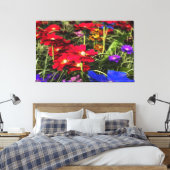 Iridescent Spring Canvas Print Leinwanddruck (Insitu (Schlafzimmer))