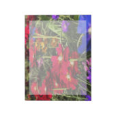 Iridescent Spring Notepad Notizblock (Rotiert)