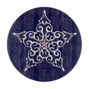 Iridescent Star Cutting Board Schneidebrett