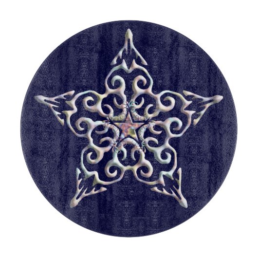 Iridescent Star Cutting Board Schneidebrett (Vorderseite)