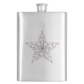 Iridescent Star Flask Flachmann (Vorderseite)