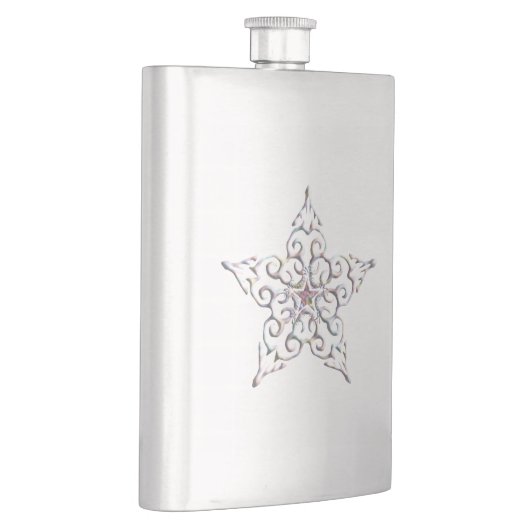 Iridescent Star Flask Flachmann (Rechts)