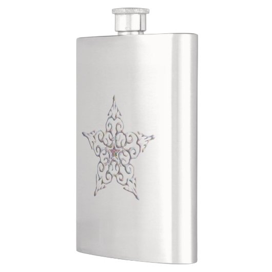 Iridescent Star Flask Flachmann (Links)