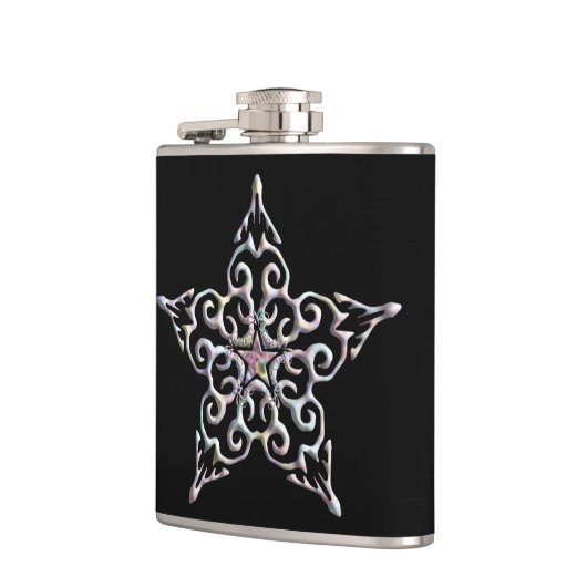 Iridescent Star Flask Flachmann (Links)