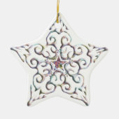Iridescent Star Ornament (Vorne)