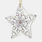 Iridescent Star Ornament (Links)