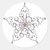 Iridescent Star Stickers (Vorderseite)