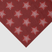 Iridescent Star Tissue Paper Seidenpapier (Ausschnitt)