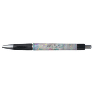 Iridescent Tinsel Modern Glam Promotion Pen Kugelschreiber