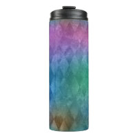 Iridescent Vintag Harlequin Muster