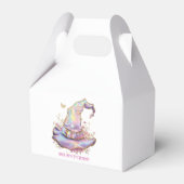 Iridescent Witch Hat Birthday  Geschenkschachtel (Vorderseite)