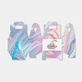 Iridescent Witch Hat Birthday  Geschenkschachtel (Ungefaltet)