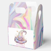 Iridescent Witch Hat Birthday  Geschenkschachtel (Geöffnet)