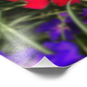 Iridesent Spring Foto Print (Ecke)