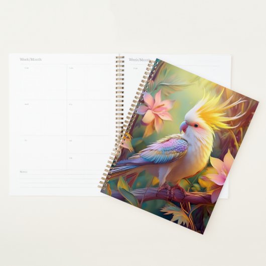 Iridesing Wing Cockatiel Fantasy Bird Planer (Anzeige)
