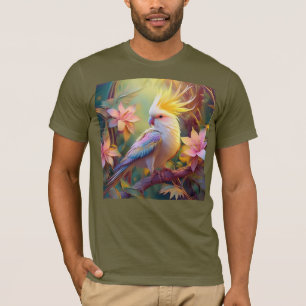 Iridesing Wing Cockatiel Fantasy Bird T-Shirt