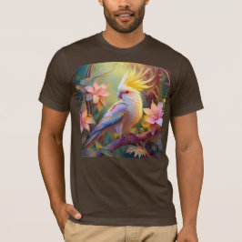 Iridesing Wing Cockatiel Fantasy Bird T-Shirt