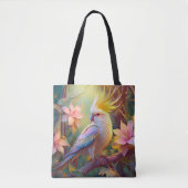Iridesing Wing Cockatiel Fantasy Bird Tasche (Vorderseite)
