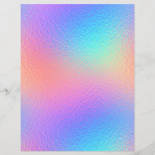 Irideszierende Imitate Foil Scrapbook Paper Nr. 5