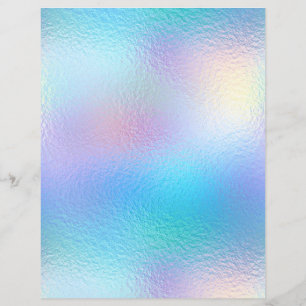 Irideszierende Imitate Foil Scrapbook Paper Nr. 52