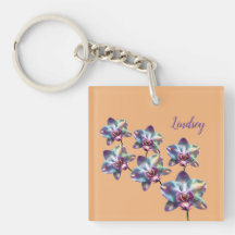 Irideszierte, holografische Orchideen