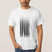 Irie Blurred Effect Typografy Reggae T-Shirt (Vorderseite)