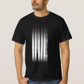 Irie Blurred Effect Typografy Reggae T-Shirt (Vorderseite)