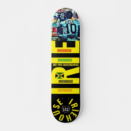 IRIE HOUSE JMT 7 3/4" Skateboard Deck (Vorne)