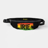 IRIE Jamaican Rasta Black Bauchtasche (Vorderseite)