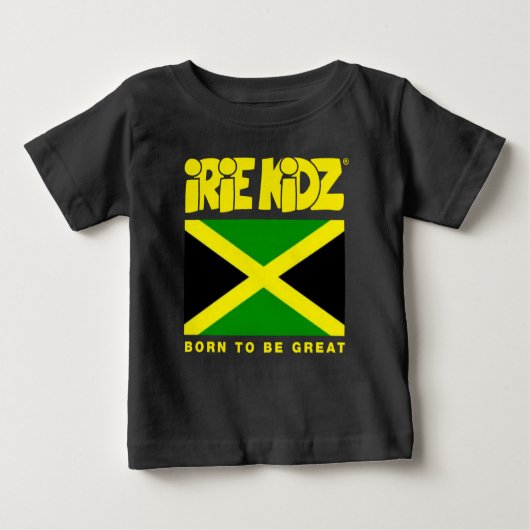 IRIE KIDZ® Jamaika Flaggen-Kleinkind-T - Shirt (Vorderseite)