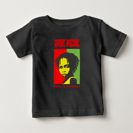 IRIE KIDZ® "Rasta Kinder" Baby-T - Shirt (Vorderseite)