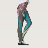 IRIEN IN SCHWARZDRUCKEN Leggings (Rechts)